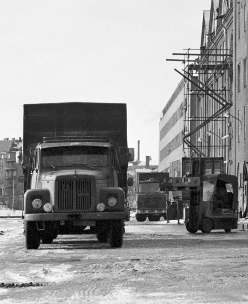 Bemanningsföretag lastbilschaufför Stockholm vid lager och transport
